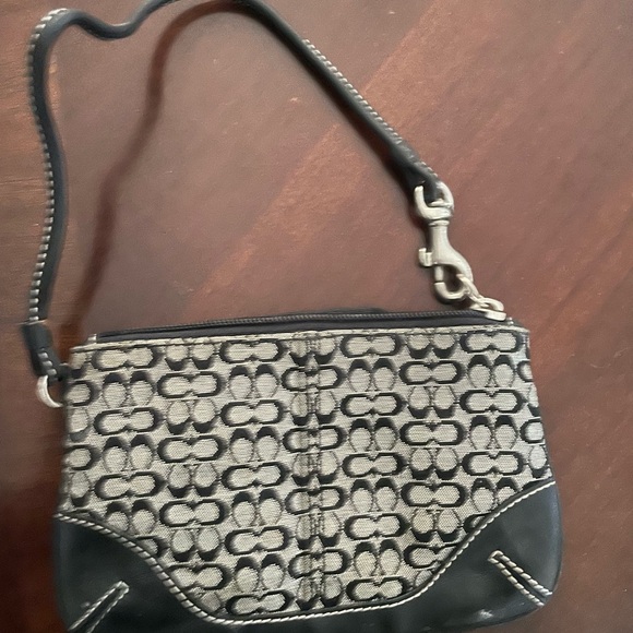 Elegant Black and Gray Designer Women's Bag - Picture 1 of 4